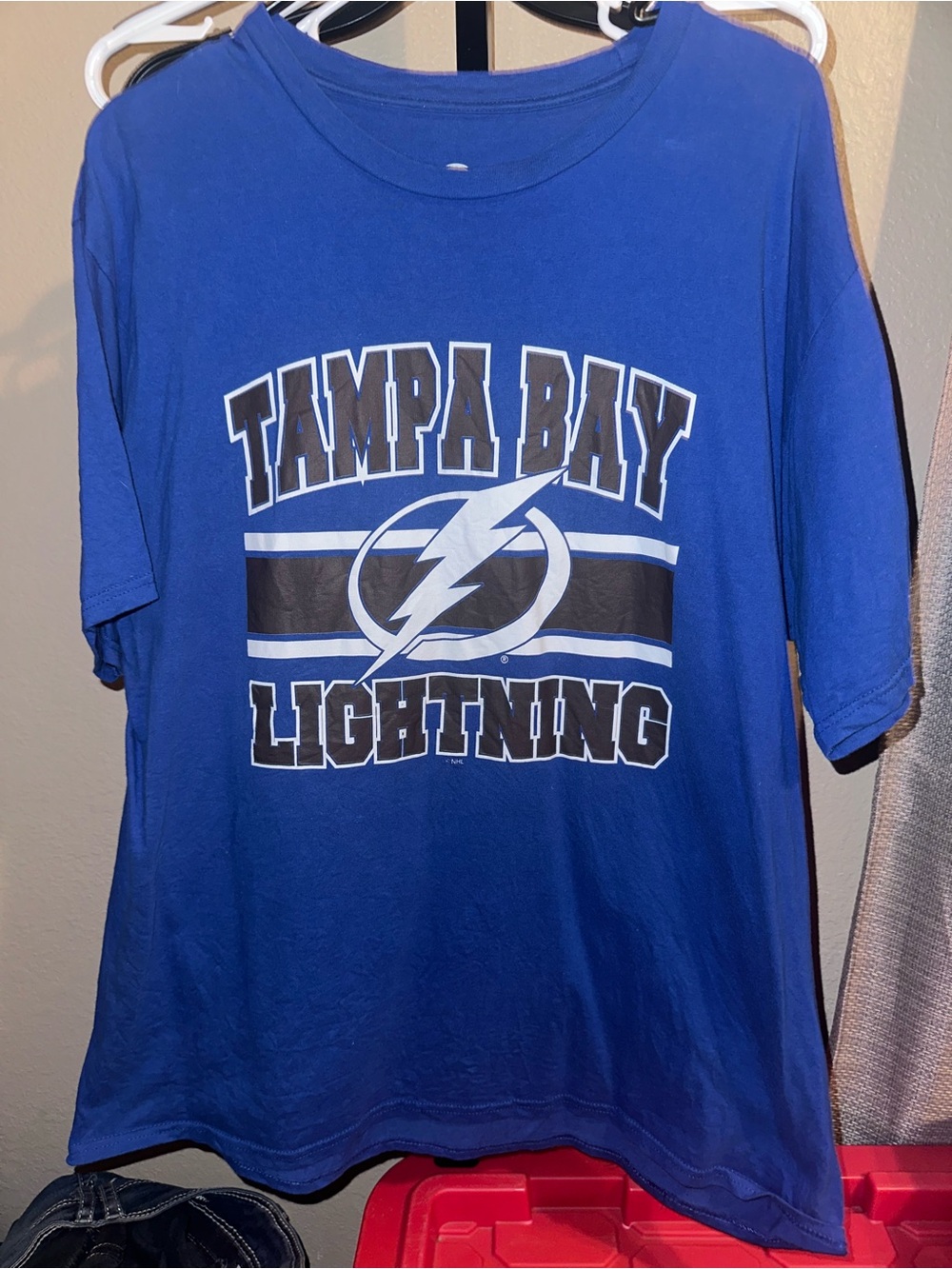 NHL Tampa Bay Lightning Blue Graphic Tee